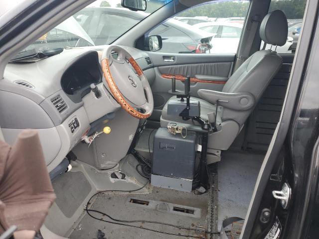 5TDYK4CC0AS337549 - 2010 TOYOTA SIENNA XLE Қара фото 7