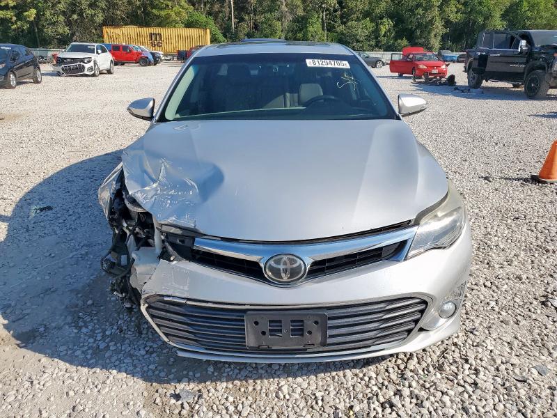 4T1BK1EB8DU026052 - 2013 TOYOTA AVALON BASE Сріблястий фото 5