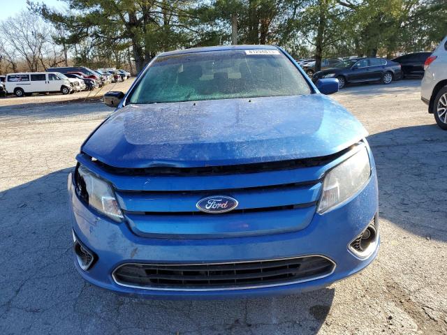 3FAHP0HA9BR171995 - 2011 FORD FUSION SE BLUE photo 5