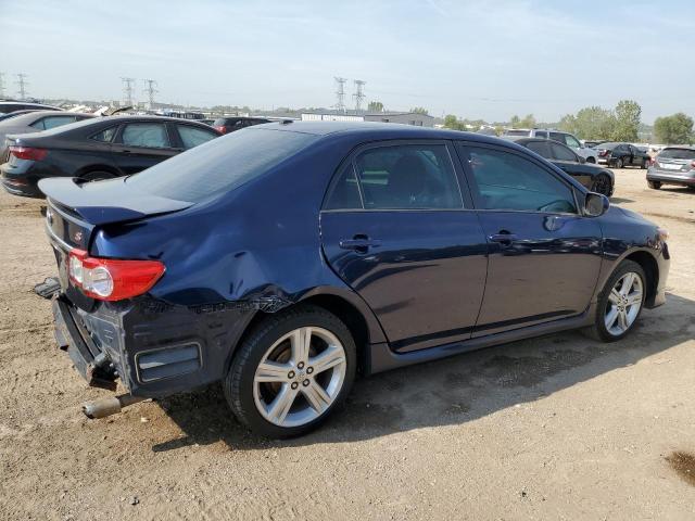 2T1BU4EE1DC123729 - 2013 TOYOTA COROLLA BASE BLUE photo 3