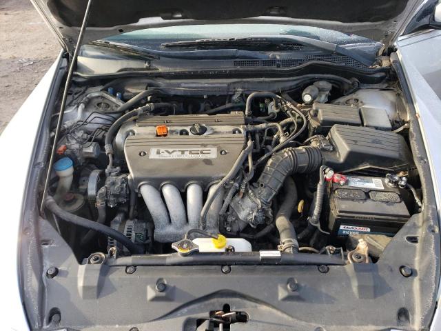 1HGCM56755A006835 - 2005 HONDA ACCORD EX SILVER photo 11