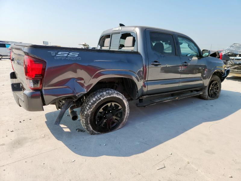 3TYAX5GN9NT061872 - 2022 TOYOTA TACOMA DOUBLE CAB Сұр фото 3