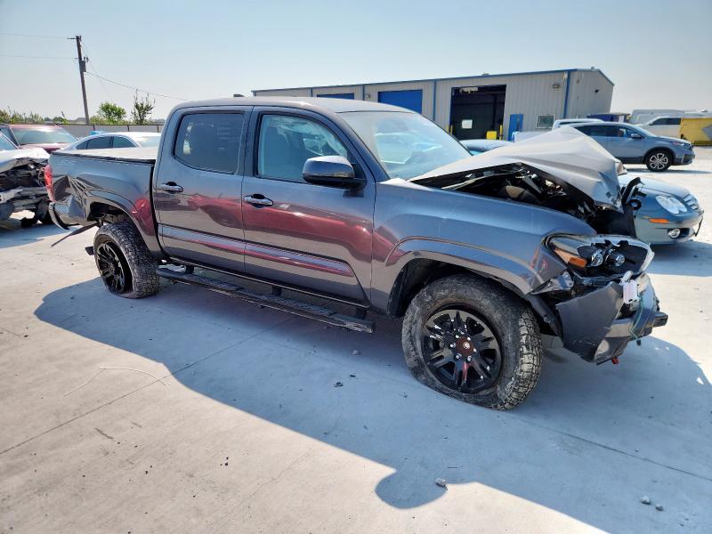 3TYAX5GN9NT061872 - 2022 TOYOTA TACOMA DOUBLE CAB Сұр фото 4