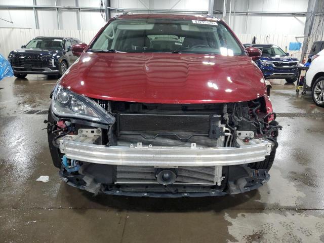 2C4RC1EGXHR652832 - 2017 CHRYSLER PACIFICA TOURING L PLUS RED photo 5