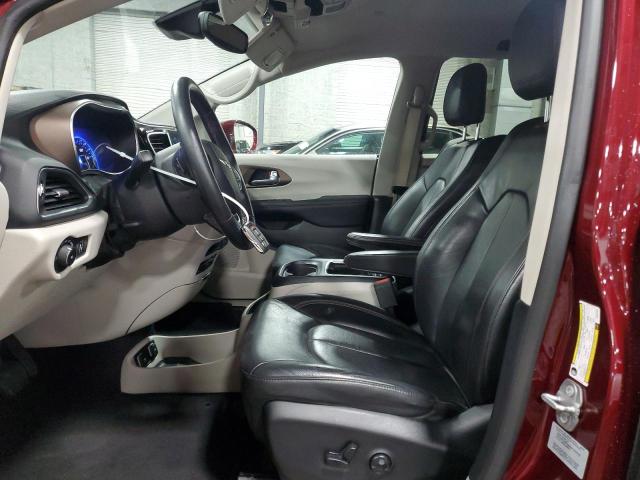 2C4RC1EGXHR652832 - 2017 CHRYSLER PACIFICA TOURING L PLUS RED photo 7