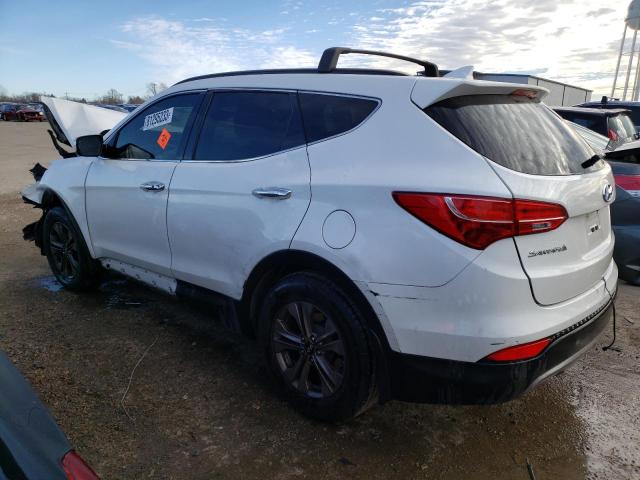 5XYZU3LB9FG269191 - 2015 HYUNDAI SANTA FE S WHITE photo 2