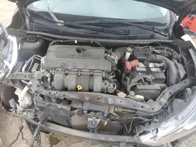 3N1AB7AP5JY321285 - 2018 NISSAN SENTRA S შავი ფოტო 11