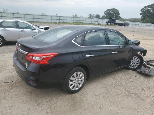 3N1AB7AP5JY321285 - 2018 NISSAN SENTRA S შავი ფოტო 3