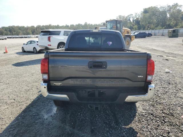 3TMAZ5CN4LM116656 - 2020 TOYOTA TACOMA DOUBLE CAB GRAY photo 6