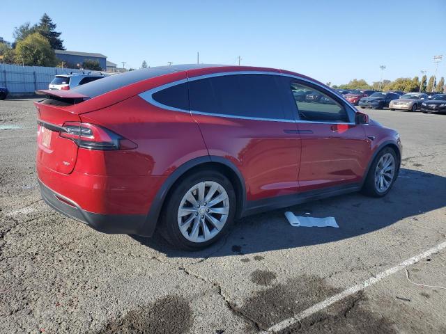 5YJXCBE22HF044770 - 2017 TESLA MODEL X Qırmızı foto 3