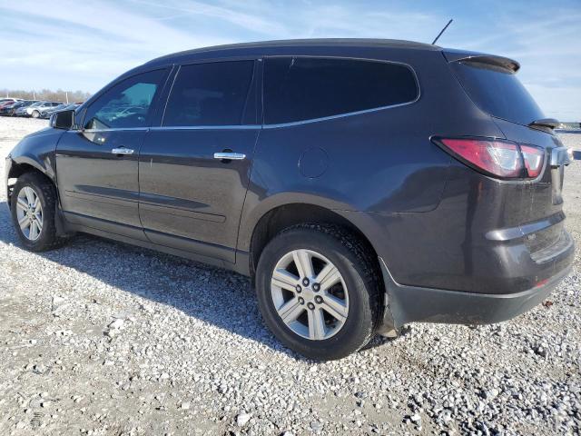 1GNKVHKD2EJ116995 - 2014 CHEVROLET TRAVERSE LT GRAY photo 2