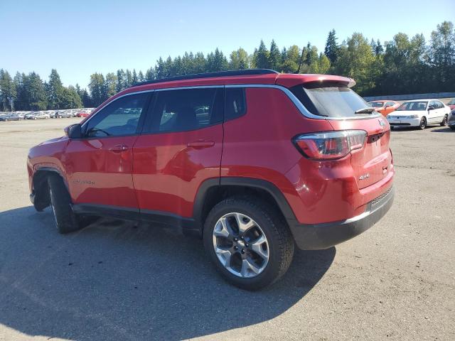 3C4NJDBB2JT392959 - 2018 JEEP COMPASS LATITUDE წითელი ფოტო 2