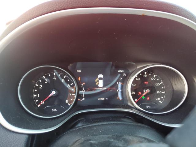 3C4NJDBB2JT392959 - 2018 JEEP COMPASS LATITUDE წითელი ფოტო 9