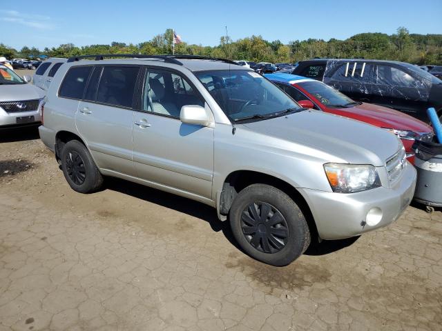 JTEHD21A260042183 - 2006 TOYOTA HIGHLANDER ვერცხლისფერი ფოტო 4