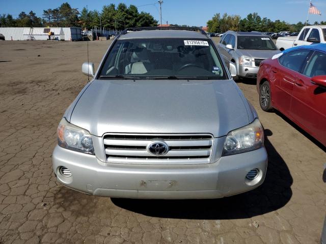 JTEHD21A260042183 - 2006 TOYOTA HIGHLANDER ვერცხლისფერი ფოტო 5