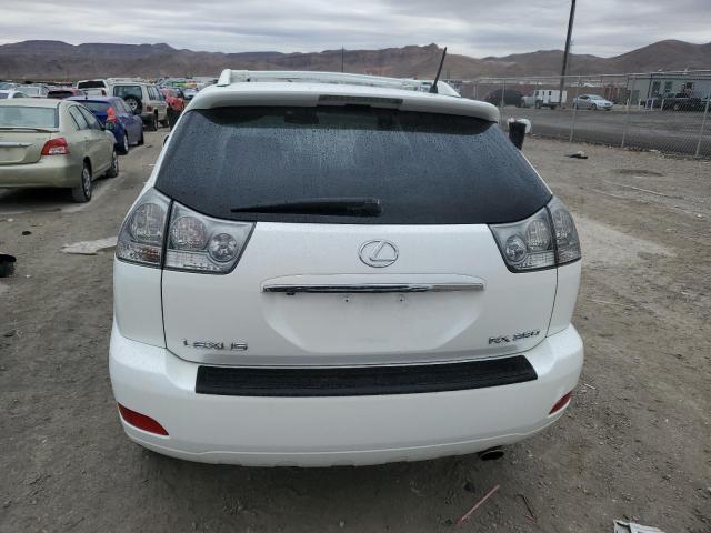 JTJGK31U789850076 - 2008 LEXUS RX 350 WHITE photo 6