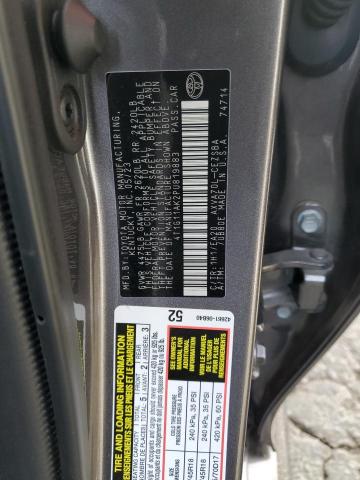 4T1G11AK2PU819883 - 2023 TOYOTA CAMRY SE NIGHT SHADE GRAY photo 12