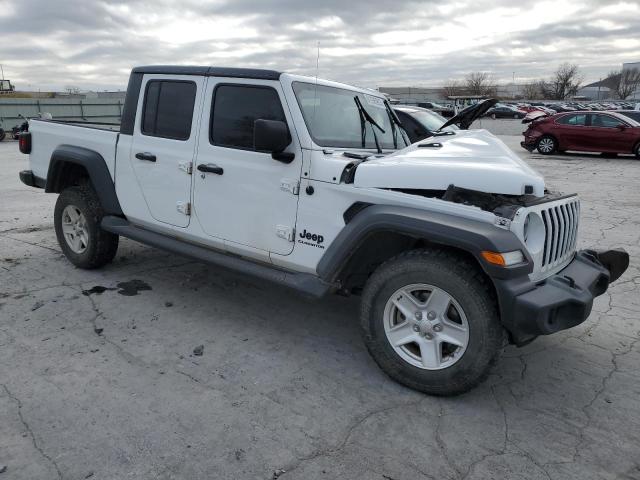 1C6HJTAG7LL137802 - 2020 JEEP GLADIATOR SPORT WHITE photo 4