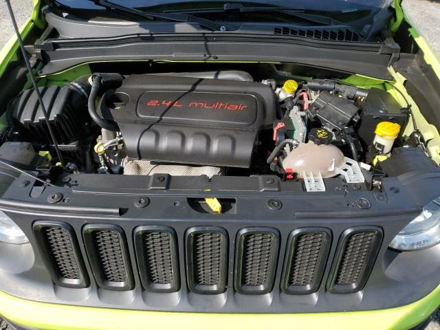 ZACCJBAB8HPG10255 - 2017 JEEP RENEGADE SPORT GREEN photo 11