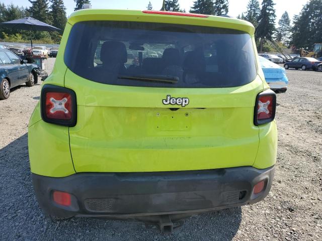 ZACCJBAB8HPG10255 - 2017 JEEP RENEGADE SPORT GREEN photo 6