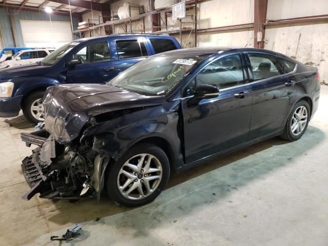 3FA6P0H79ER148121 - 2014 FORD FUSION SE BLACK photo 1