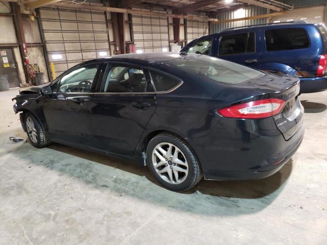 3FA6P0H79ER148121 - 2014 FORD FUSION SE BLACK photo 2