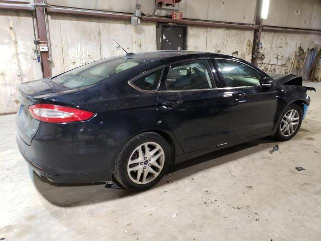 3FA6P0H79ER148121 - 2014 FORD FUSION SE BLACK photo 3