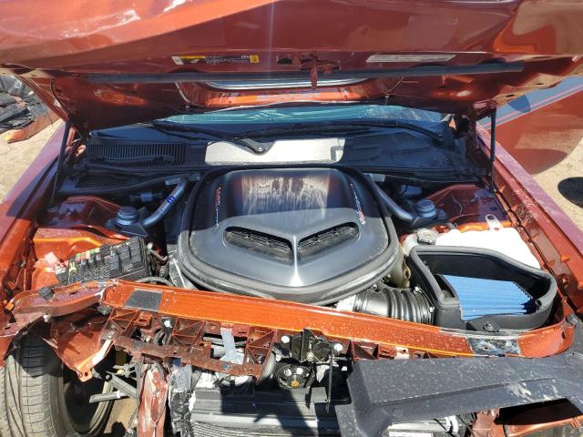 2C3CDZFJ4NH242139 - 2022 DODGE CHALLENGER R/T SCAT PACK ORANGE photo 11