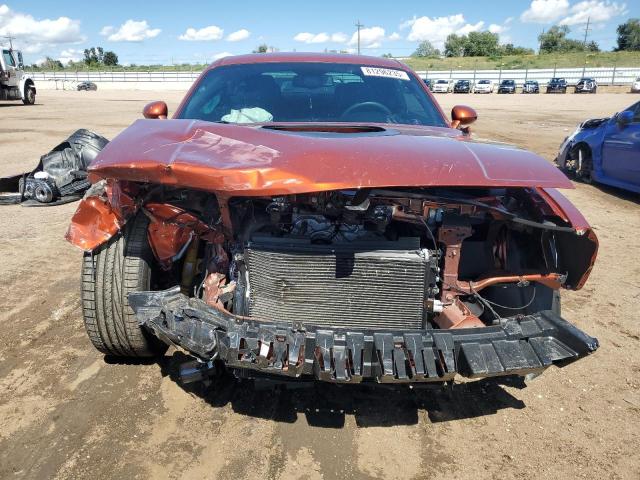 2C3CDZFJ4NH242139 - 2022 DODGE CHALLENGER R/T SCAT PACK ORANGE photo 5