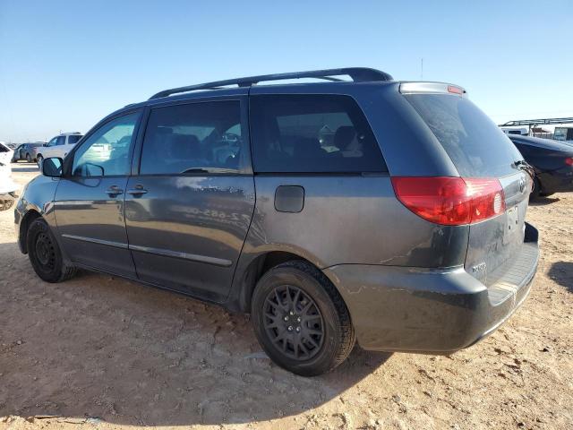 5TDZK23C37S047422 - 2007 TOYOTA SIENNA CE BLUE photo 2