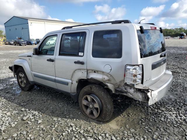 1J8GN28K88W184350 - 2008 JEEP LIBERTY SPORT SILVER photo 2