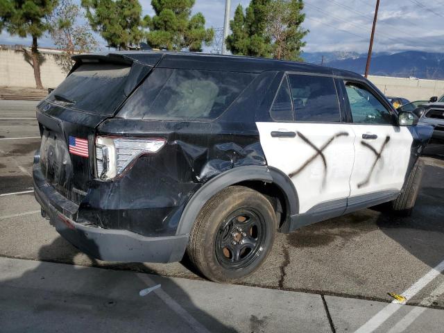 1FM5K8AW7LGB66685 - 2020 FORD EXPLORER POLICE INTERCEPTOR Екі түсті фото 3