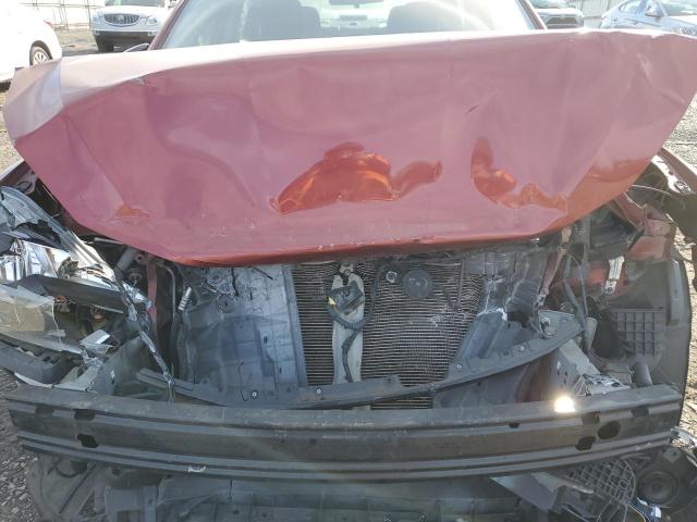 3N1AB7AP0GY334390 - 2016 NISSAN SENTRA S RED photo 11