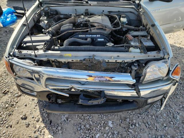 5TEHN72N73Z185173 - 2003 TOYOTA TACOMA DOUBLE CAB Plata foto 11