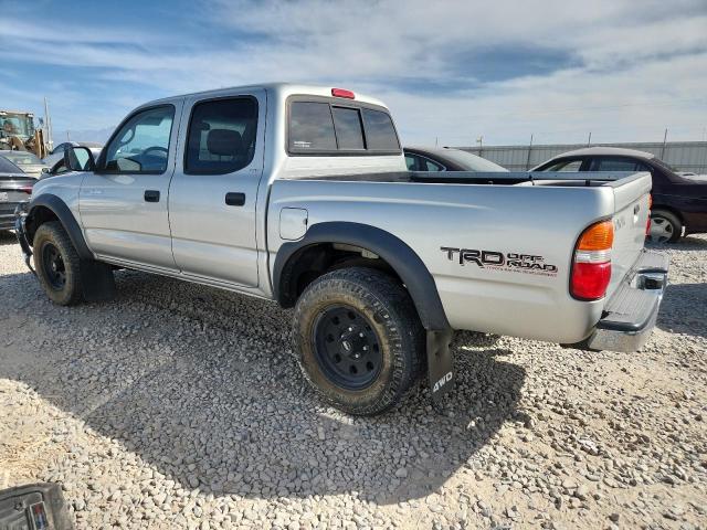5TEHN72N73Z185173 - 2003 TOYOTA TACOMA DOUBLE CAB Plata foto 2