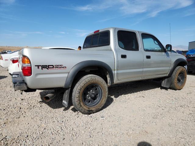 5TEHN72N73Z185173 - 2003 TOYOTA TACOMA DOUBLE CAB Plata foto 3