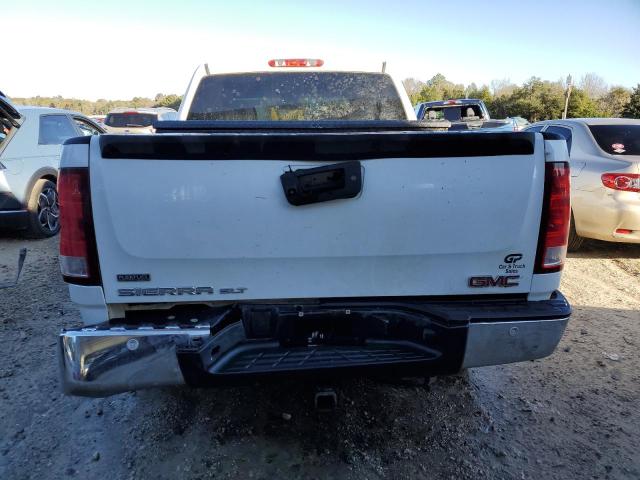 3GTEK33389G200771 - 2009 GMC SIERRA K1500 SLT WHITE photo 6