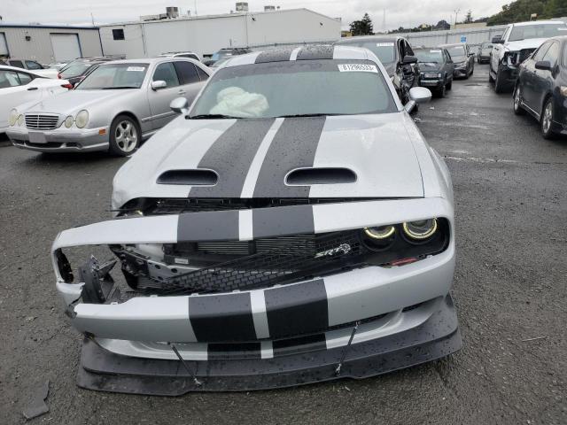 2C3CDZL91KH679862 - 2019 DODGE CHALLENGER SRT HELLCAT REDEYE SILVER photo 5