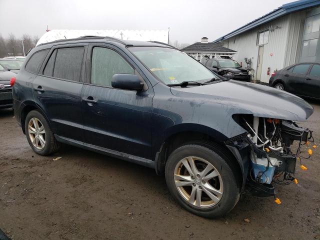 5XYZHDAG1CG154024 - 2012 HYUNDAI SANTA FE SE BLUE photo 4