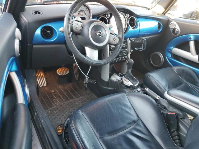 WMWRH33557TL95016 - 2007 MINI COOPER S BLUE photo 8