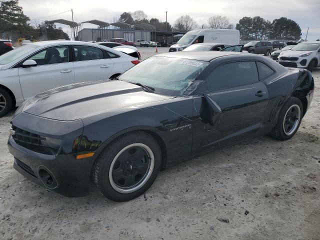 2G1FA1E30D9174414 - 2013 CHEVROLET CAMARO LS BLACK photo 1