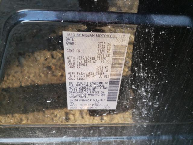 5N1DR2MM4HC661861 - 2017 NISSAN PATHFINDER S BLACK photo 14