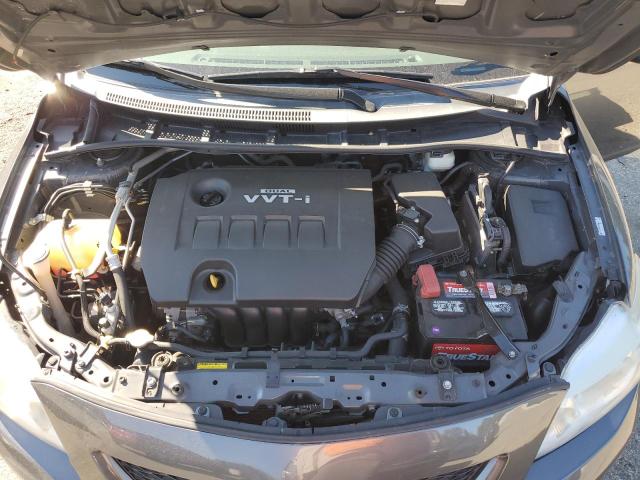 1NXBU4EE6AZ262135 - 2010 TOYOTA COROLLA BASE Серый фото 11