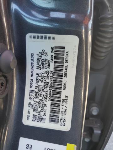 1NXBU4EE6AZ262135 - 2010 TOYOTA COROLLA BASE Серый фото 12