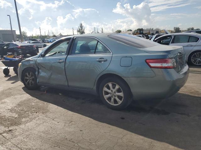 4T1BF3EK9BU662654 - 2011 TOYOTA CAMRY BASE TEAL photo 2