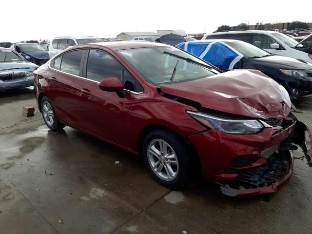 1G1BE5SM0J7124665 - 2018 CHEVROLET CRUZE LT BURGUNDY photo 4