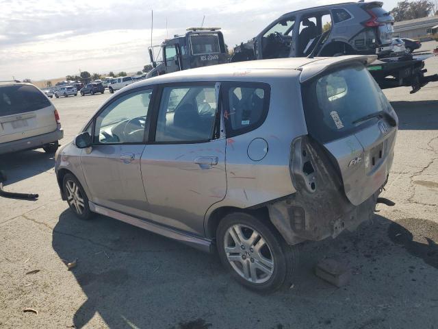 JHMGD38657S031884 - 2007 HONDA FIT S SILVER photo 2
