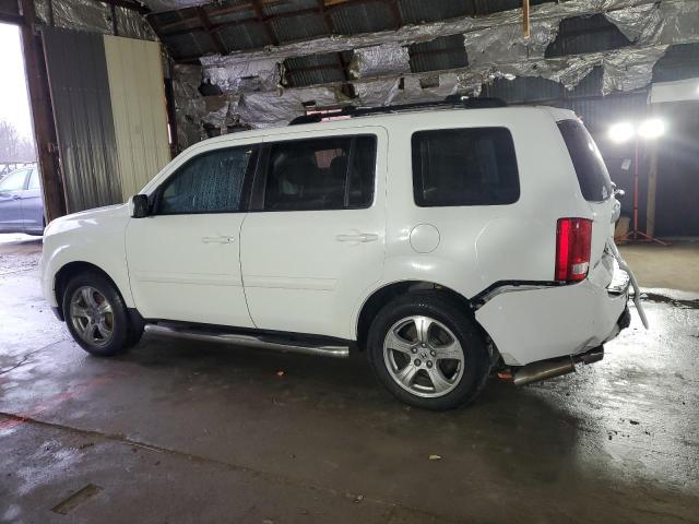 5FNYF4H75FB039798 - 2015 HONDA PILOT EXLN WHITE photo 2