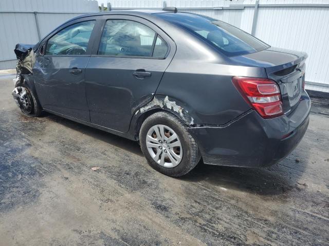 1G1JB5SB2L4142852 - 2020 CHEVROLET SONIC LS GRAY photo 2
