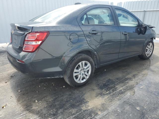 1G1JB5SB2L4142852 - 2020 CHEVROLET SONIC LS GRAY photo 3